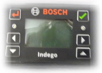Bosch Indego 400 Keypad